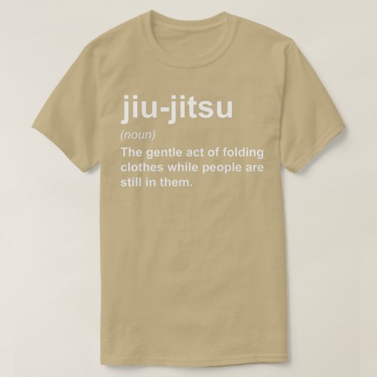 T-shirt Jiu Jitsu Définition (Design devant)