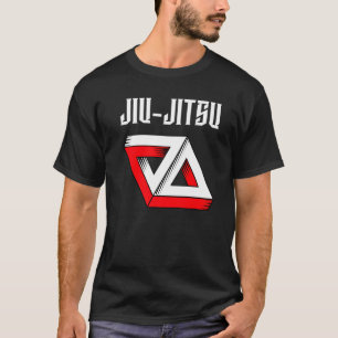 T-shirt Jiu Jitsu Double Gracie Triangle Bjj Mixed martial
