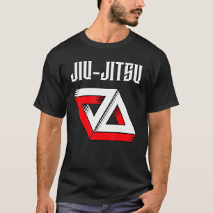 T-shirt Jiu Jitsu Double Gracie Triangle Bjj Mixed martial