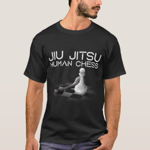 T-shirt Jiu Jitsu Échecs Brésilien Drôle Jujitsu MMA Enfan