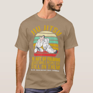 T-shirt Jiu Jitsu est l'art des vêtements pliants MIXED M