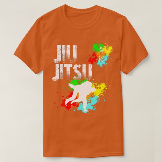 T-shirt Jiu Jitsu Evolution 7 (Design devant)