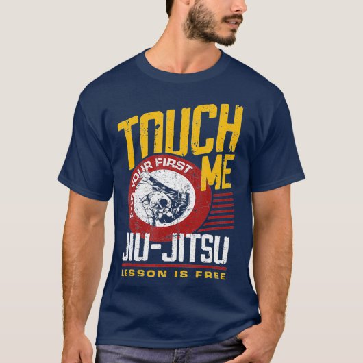 T-shirt Jiu Jitsu Fighter Athlete Martial Arts (Devant)