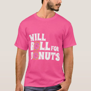 T-shirt Jiu Jitsu Funny Roulera Pour Les Donuts Bjj T Shir