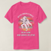 T-shirt Jiu Jitsu Grandpa (Design devant)