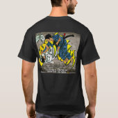 T-shirt Jiu-Jitsu Guarda Aranha - garde d'araignée (Dos)