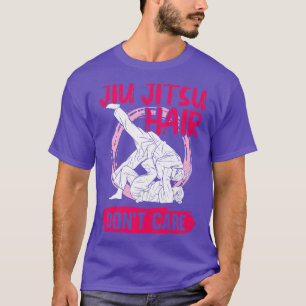 T-shirt Jiu Jitsu Hair Dont Care