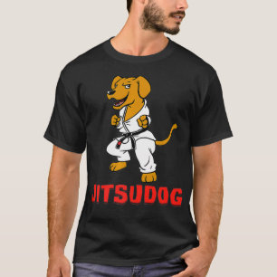 T-shirt Jiu Jitsu Jitsudog brésilien BJJ entraîneur chie