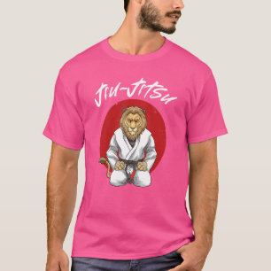 T-shirt Jiu Jitsu Lion Brésilien Jiu Jitsu Mixed martial a