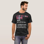 T-shirt Jiu Jitsu Maman Définition (Devant entier)