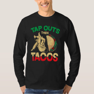 T-shirt Jiu Jitsu Martial Arts Taco Jujutsu Cinco De Mayo