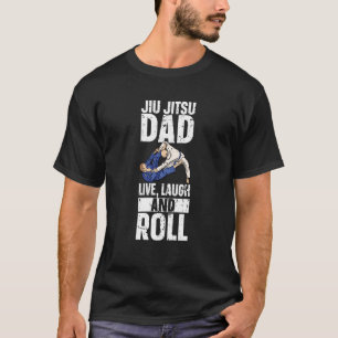 T-shirt Jiu Jitsu Papa BJJ Jiu Martial Jits Mixtes