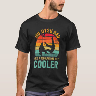 T-shirt Jiu Jitsu Papa Comme Un Père Régulier Mais Citatio