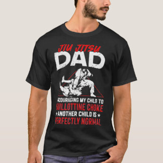 T-shirt Jiu Jitsu Papa Père Jiu Jitsu Papa Encourager Mon