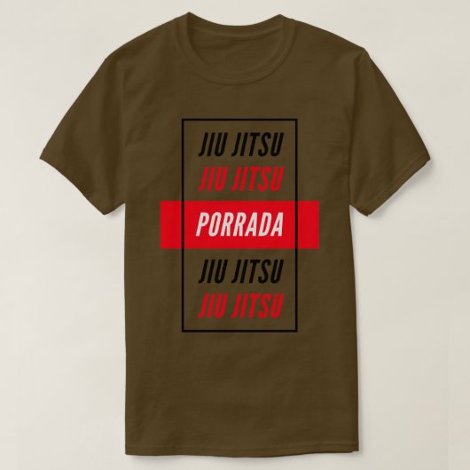 T-shirt Jiu Jitsu porrada (Design devant)