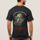 T-shirt JIU-JITSU - Python/noir (Dos)