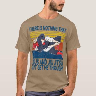 T-shirt Jiu Jitsu s Jesus Drôle Vintage JJ MIXED MARTIAL
