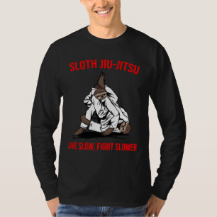 T-shirt Jiu Jitsu Sloth Brésilien Bjj Armbar Mixed martial