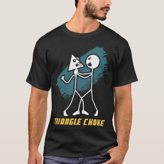 T-shirt Jiu Jitsu Triangle Choke pony appaloosa  (Devant)