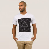 T-shirt Jiu jitsu Triangle kanji Shirt (Devant entier)