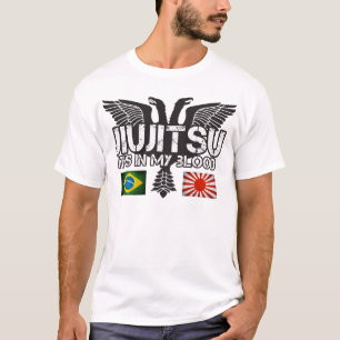T-shirt JiuJitsu Brésil - chemise du Japon