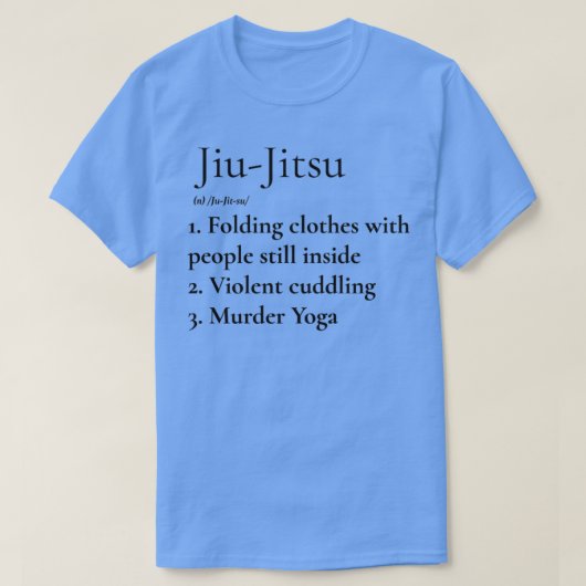 T-shirt JiuJitsu Définition 1 (Design devant)