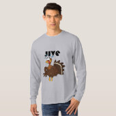 T-SHIRT JIVE TURQUIE-LONG SLEEVE TEL (Devant entier)