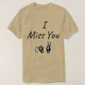 T-shirt JK ASL Sign Language Design (Design devant)