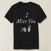 T-shirt JK ASL Sign Language Design 1 (Design devant)