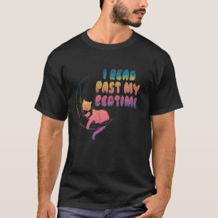 T-shirt J'Lis Passé Mon Heure De Coucher Livre Chat Amateu
