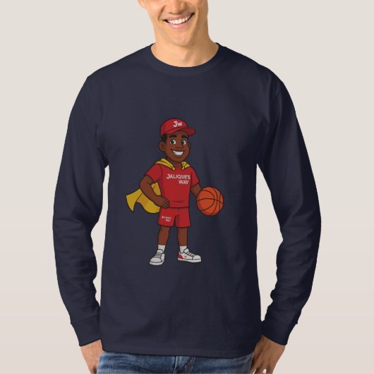 T-shirt J'Lon the Champion Mens Longsleeve (Devant)