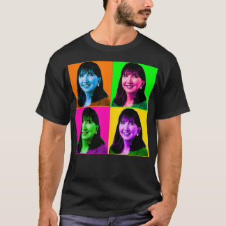 T-shirt Jo Jorgensen pour le président Pop Art Graphic Tan