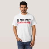 T-shirt JO Simpson et Casey Anderson partners - dedans - (Devant entier)