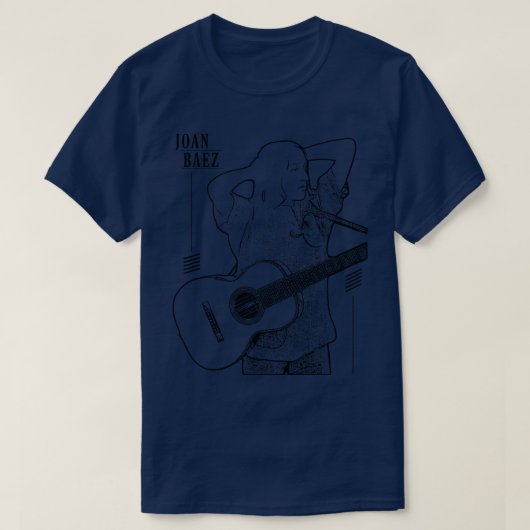 T-shirt Joan baez 80 ans (Design devant)