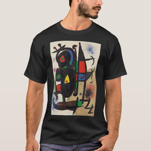 T-shirt joan miro les amis du musee dart moderne de paris (Devant)