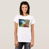 T-shirt Joanie 50 Fractal Art (Devant entier)