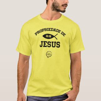 T-shirt JOÃO 3:16 - Propriété de Jésus