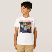 T-shirt Joaquin, futur sapeur-pompier (Devant entier)