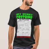 T-shirt Job Application Funny Y Halloween Costume Trick Or (Devant)