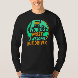 T-shirt Job Busman Operato pour le conducteur de bus le pl