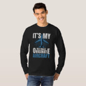 T-shirt Job To Originate Aircraft Aerospace Engineer Graph (Devant entier)