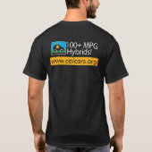 T-shirt J'obtiens 100+ MPG (Dos)