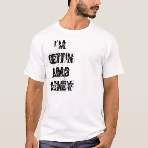 T-shirt J'obtiens l'argent ARABE