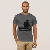 T-shirt Jockey de disque (Devant entier)