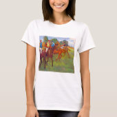 T-shirt Jockeys et chevaux de course, Edgar Degas (Devant)