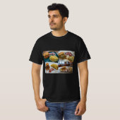 T-shirt Joe bâclé et taco (Devant entier)