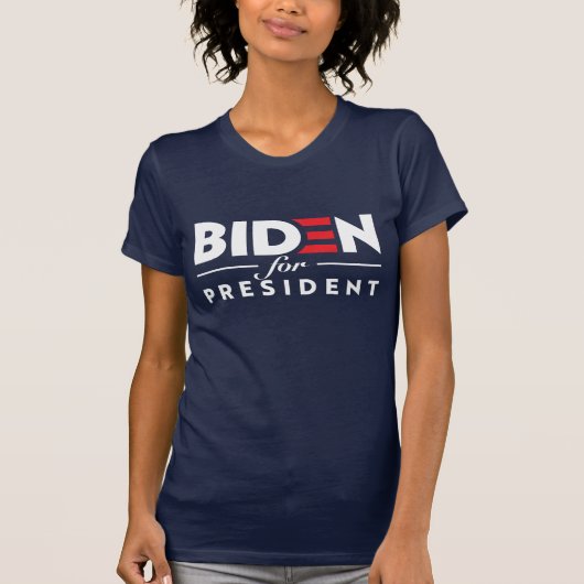 T-shirt Joe Biden 2024 Candidature À La Présidence (Devant)
