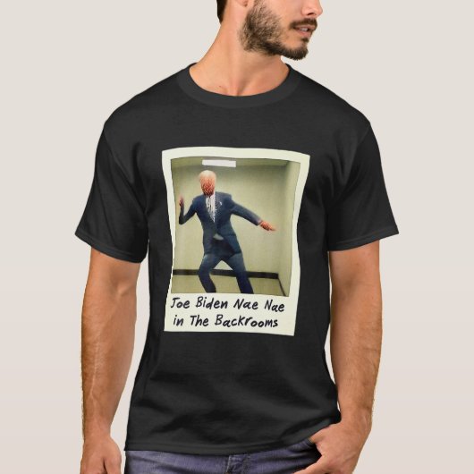 T-shirt Joe Biden Dans Les Salons De L'Arrière Véritable P (Devant)