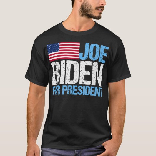 T-shirt Joe Biden, président (Devant)