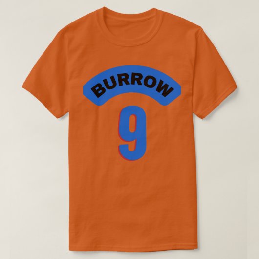 T-shirt Joe Burrow 9 Jersey 1 (Design devant)